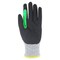 Magid Coated Gloves, Sandy Nitrile, 4 Abrasion Level, Salt & Pepper, 1 PR GPD780RT-6 - alternate 3